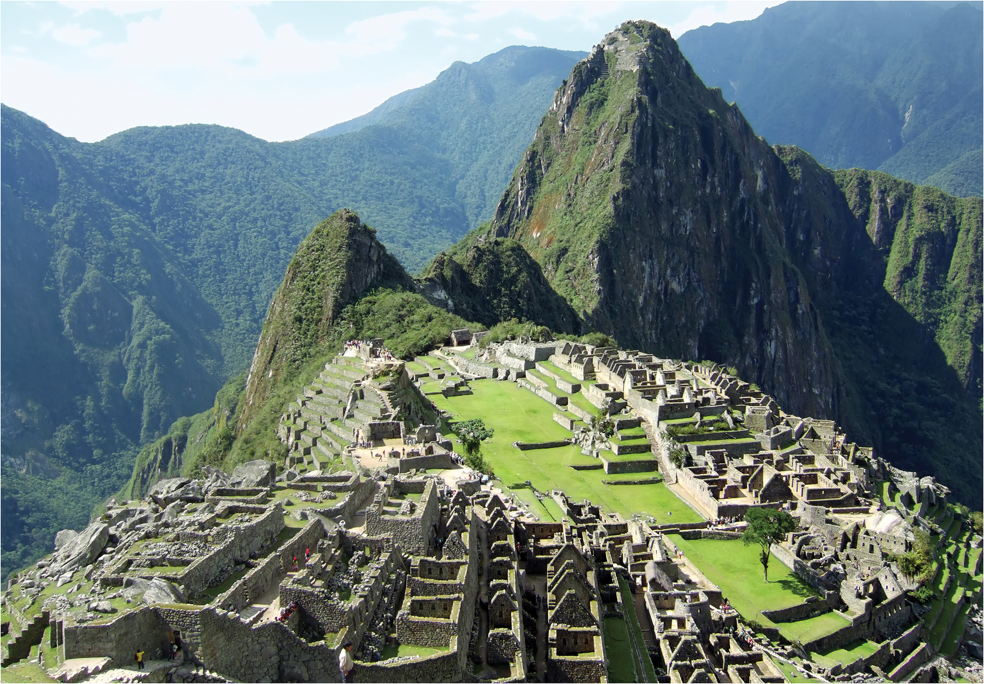 Photo 1.4, “Machu Picchu, Cusco, Peru,” is an unattributed contemporary aerial color photograph of the Incan city.